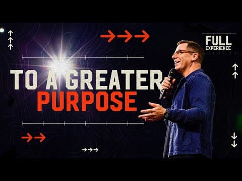 To a Greater Purpose | Jud Wilhite + Central Live | Central Church