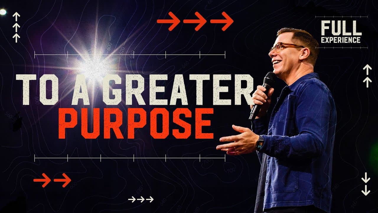 To a Greater Purpose | Jud Wilhite + Central Live | Central Church