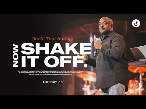 Ouch That Hurt, Now Shake It Off | Pastor Jerry Bell