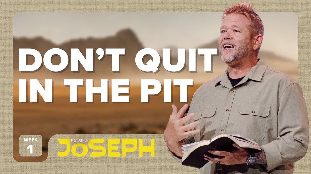 God Has a Dream for Your Life | Lessons from Joseph (Genesis 37)