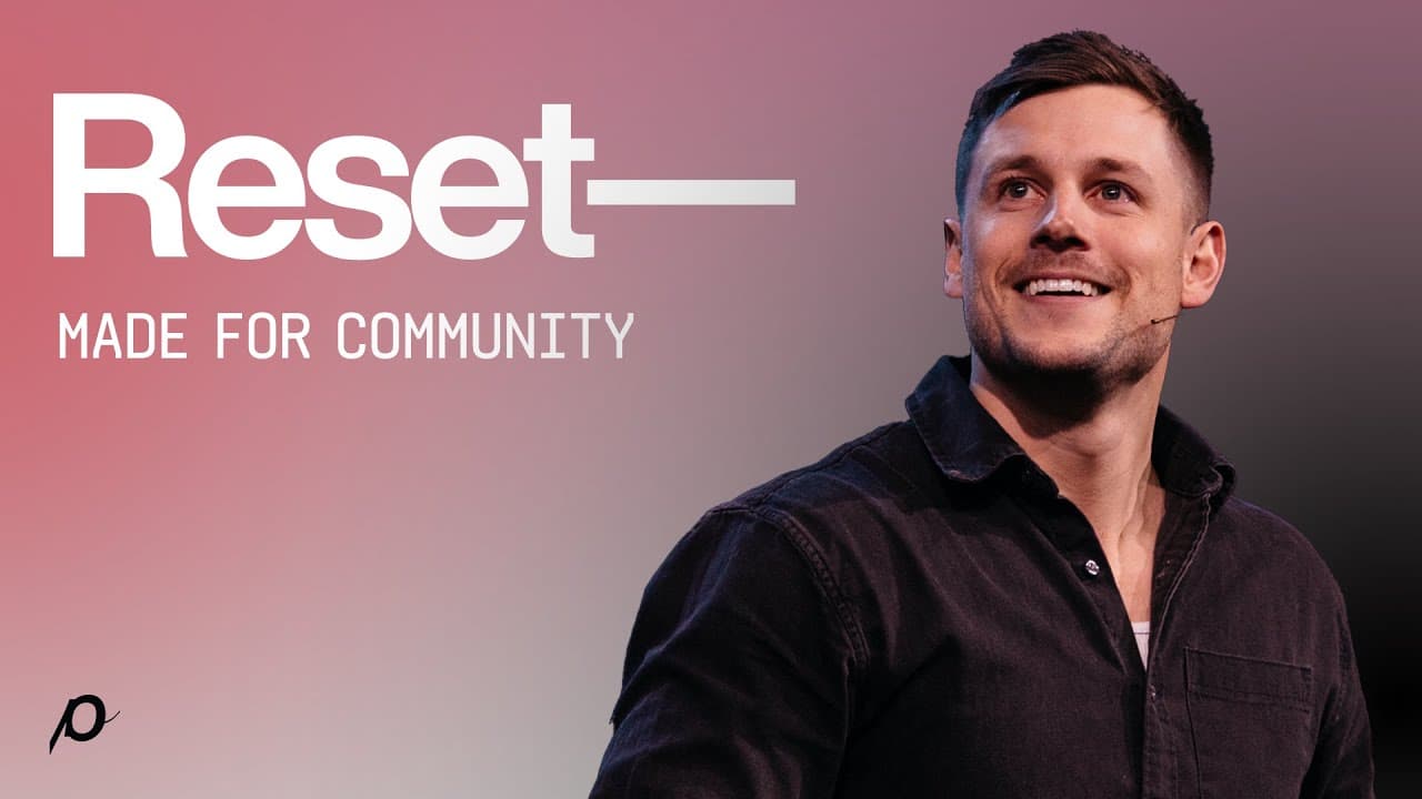 Reset—Made For Community - Jonathan Pickens