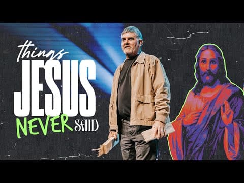 THINGS JESUS NEVER SAID Wk5 | Pastor Johnnie Wilson | 5/5/2024 10am Service
