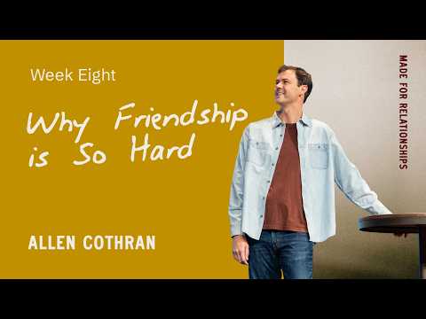 Why Friendship is So Hard