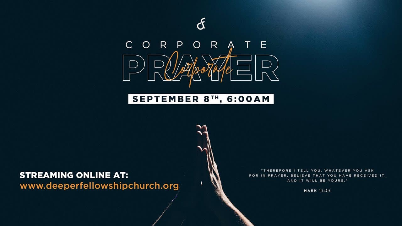 Wednesday Morning Corporate Prayer | SEPTEMBER
