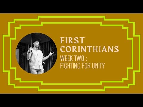 Fighting for Unity | Brad Cooper