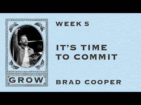 It’s Time to Commit