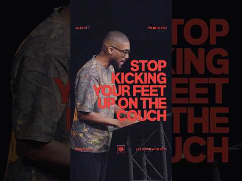 Stop Kicking Your Feet Up On the Couch | Mike Kelsey | Let Down Your Nets  #mbc #Shorts