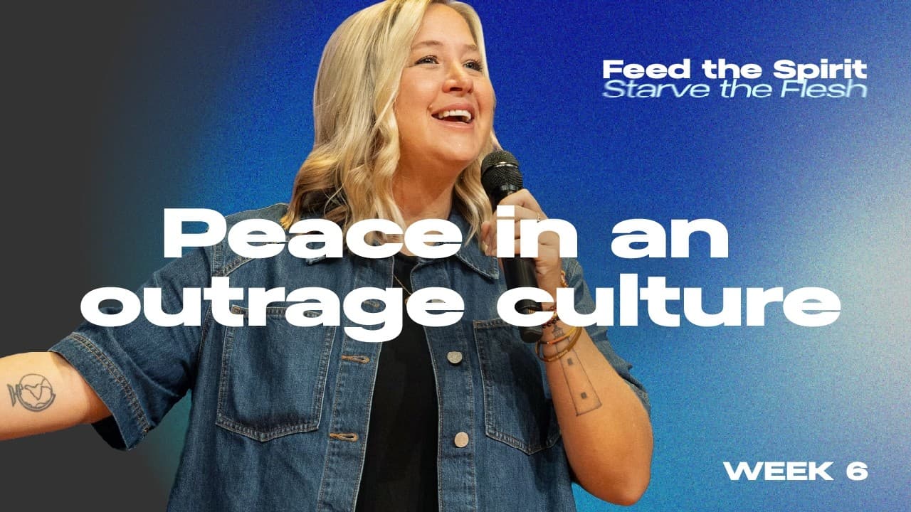Peace in an Outrage Culture