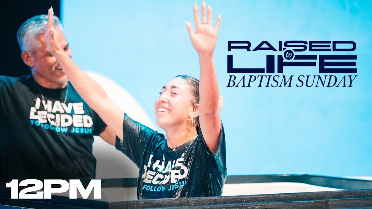 BAPTISM SUNDAY | Pastor Matt Engle | 7/7/2024 12pm Service