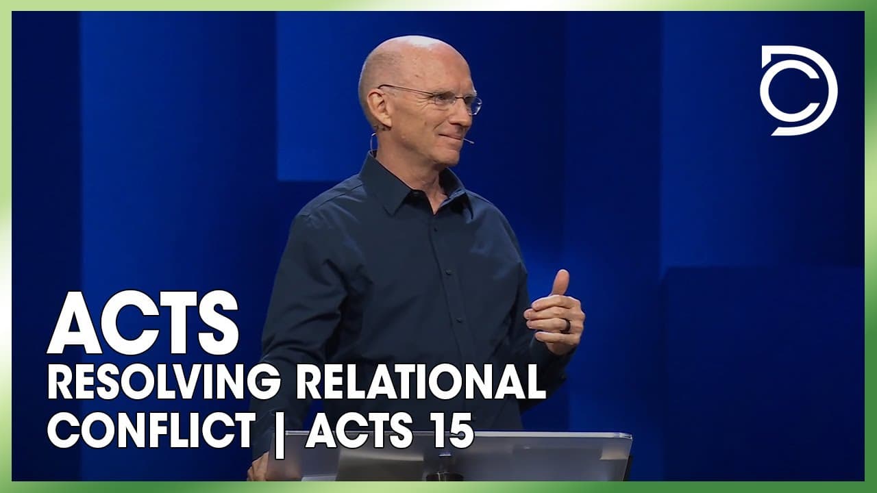 Resolving Relational Conflict | Don Cousins