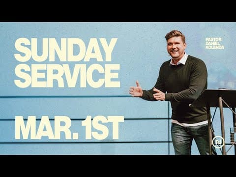 The Table Of The Lord - Pastor Daniel Kolenda| Nations Church LIVE