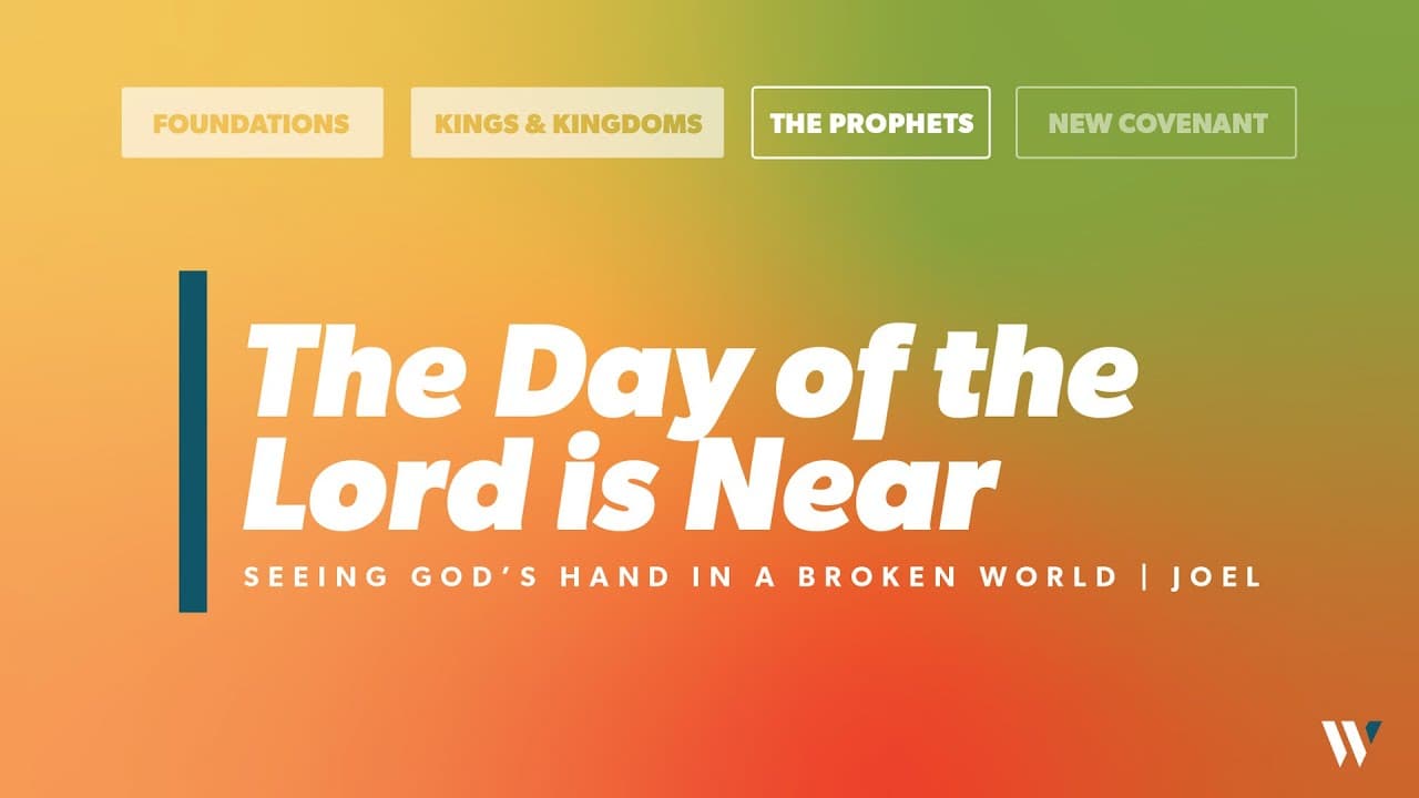 The Day of the Lord is Near: Seeing God’s Hand in a Broken World | Joel 2:1 | Jay Strother