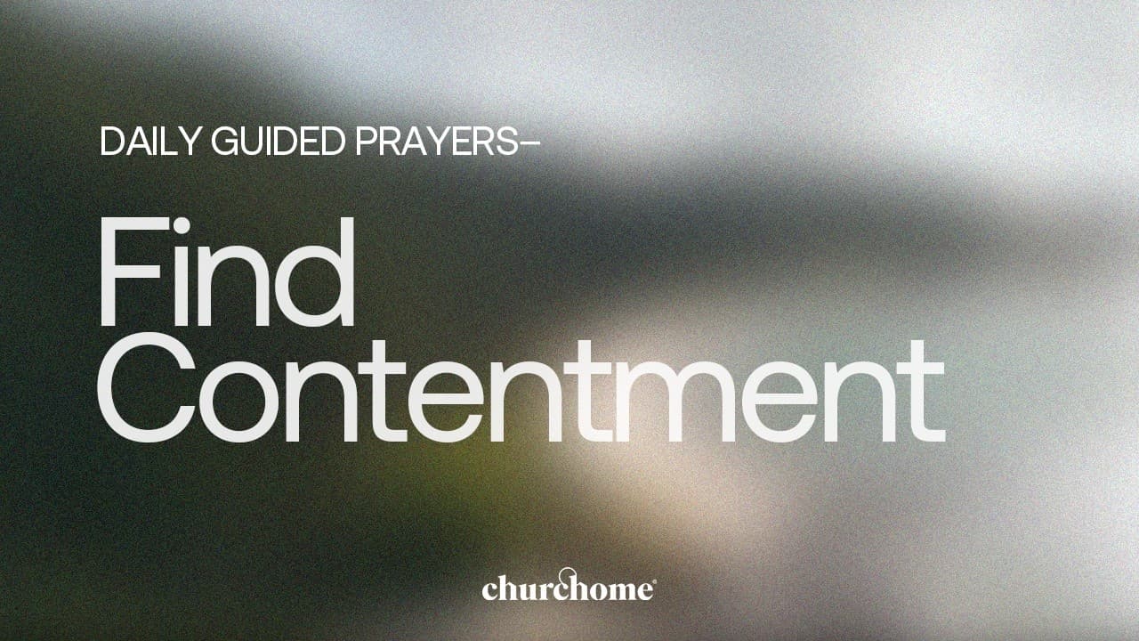 Find Contentment
