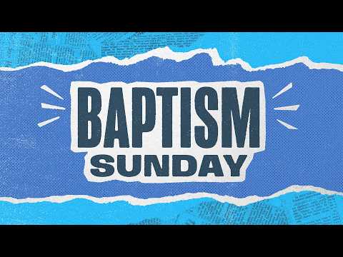 Baptism Sunday at North Point Community Church