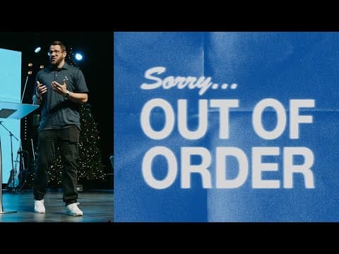 OUT OF ORDER | December 1st 2024 | PASTOR PJ CANTERBURY