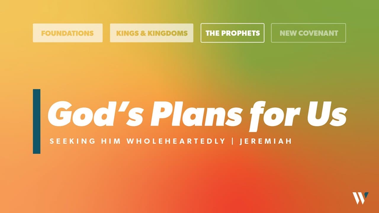 God’s Plans for Us: Seeking Him Wholeheartedly | Jeremiah 29:11 | Jay Strother