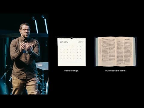 YEARS CHANGE, TRUTH STAYS THE SAME | December 28th, 2025 | 11AM