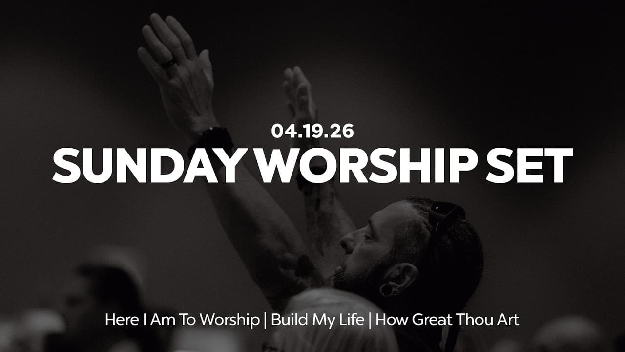 Build My Life + Here I Am To Worship + How Great Tho Art | Sunday Worship Moment