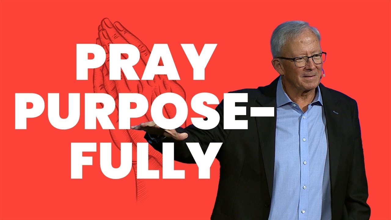 Pray Purposefully - Dear God... - Pastor David Uth - First Orlando