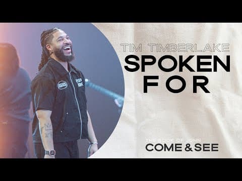 Spoken For | Tim Timberlake | Celebration Everywhere