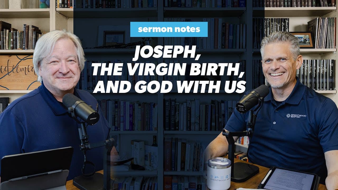 Matthew 1:18–25 – Joseph, the Virgin Birth, and God With Us