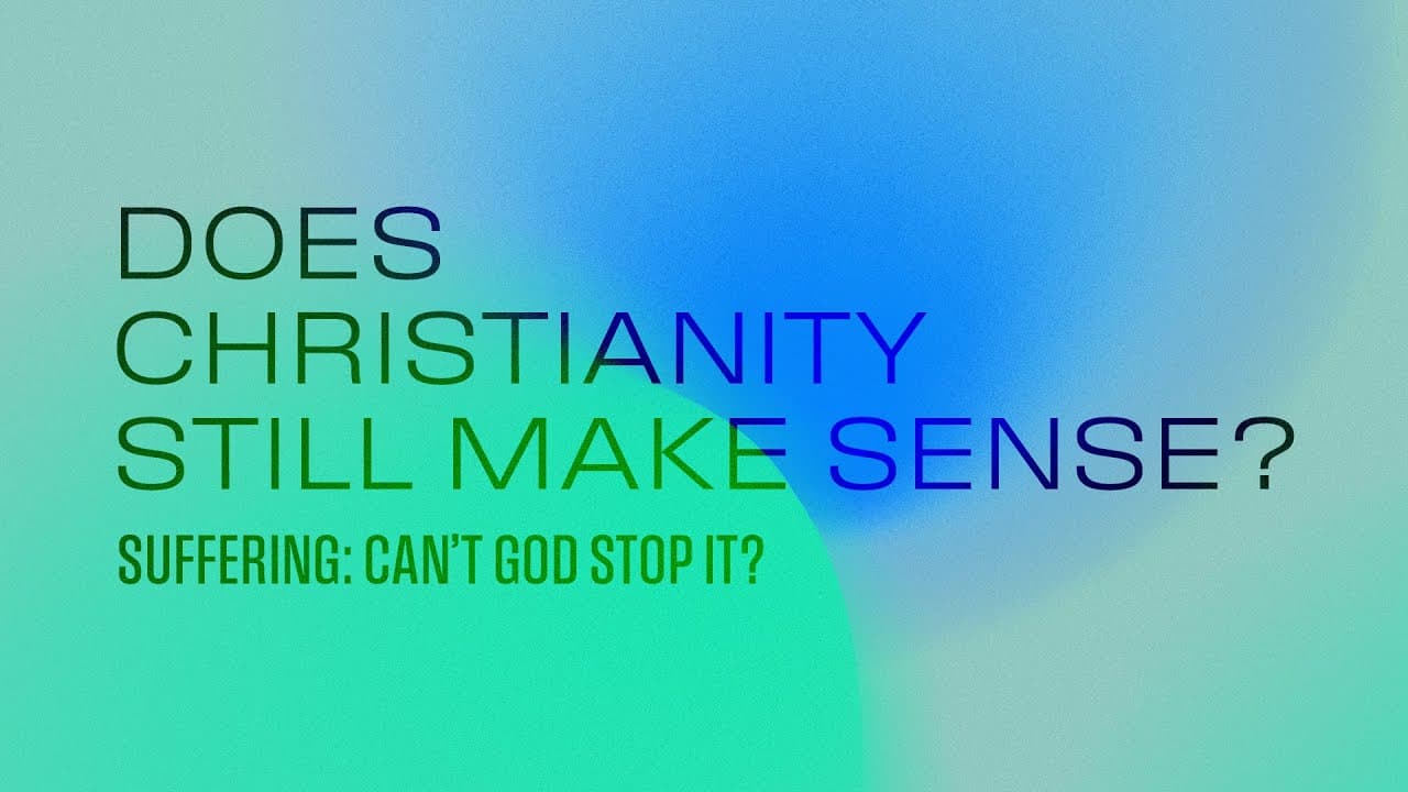 Suffering: Can't God stop it? | Ted Cunningham