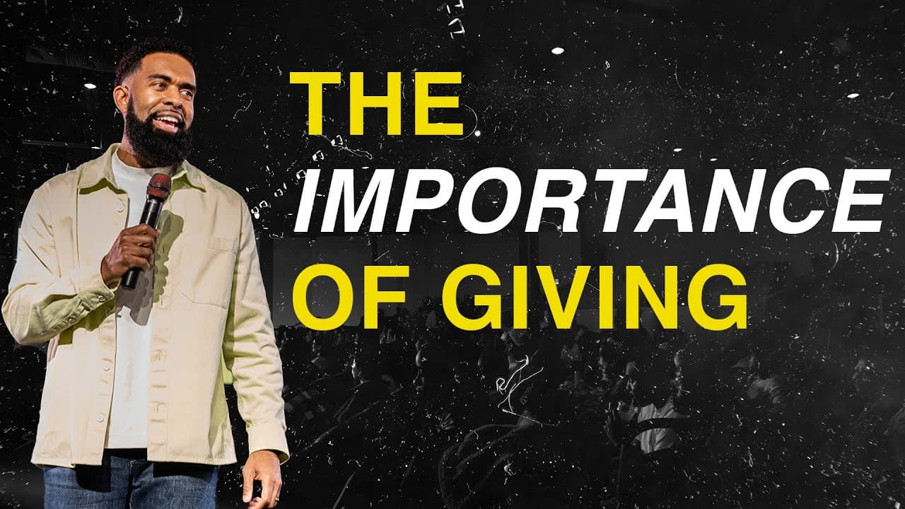 The Importance Of Giving // Pastor Ken Claytor