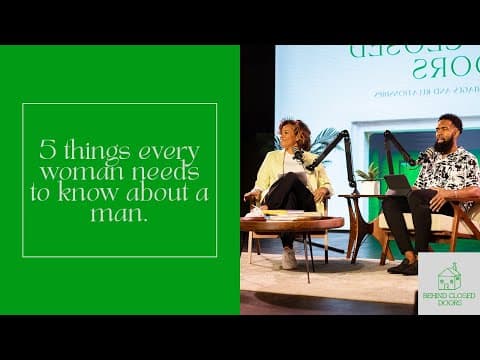 5 Things Every Woman Needs To Know About A Man // Pastor Ken Claytor and Pastor Tabatha Claytor