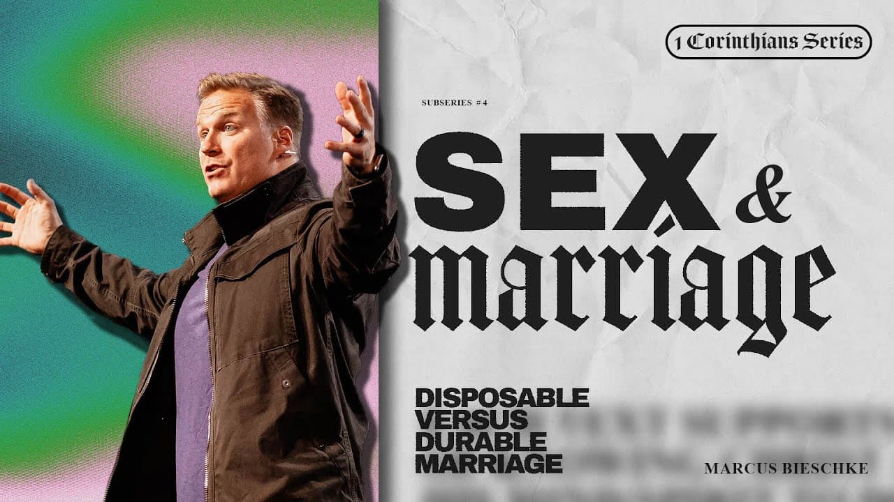 Sex & Marriage | Disposable Versus Durable Marriage - Dr. Marcus Bieschke