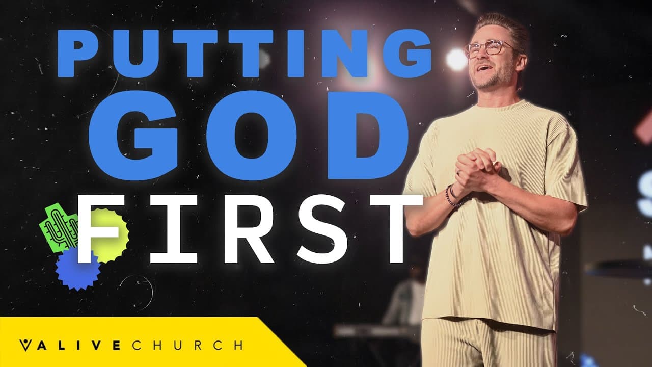 Who's On First // Putting God First // Pastor Shaun Nepstad