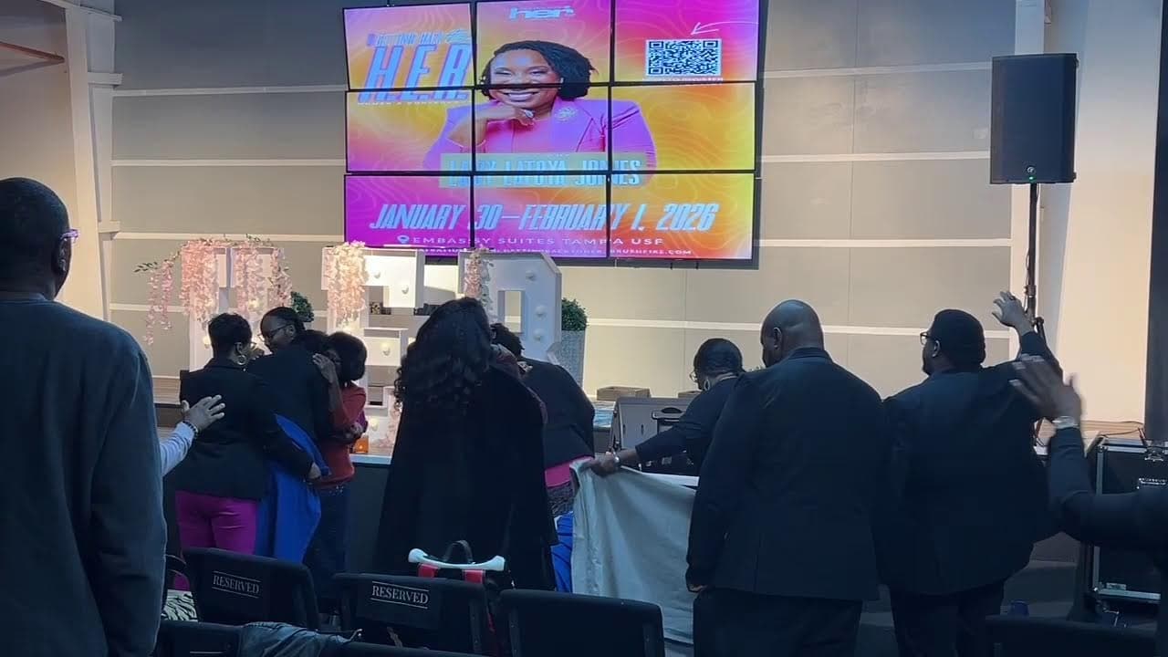 Getting Back to H.E.R. Conference Sunday Morning Worship. Speaker: First Lady LaToya D. Jones