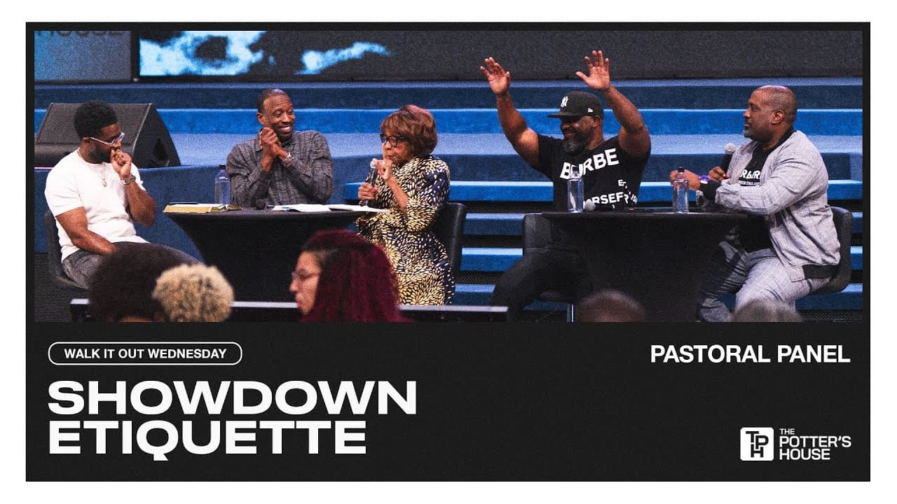 Walk It Out Wednesday: Showdown Etiquette - Pastoral Panel