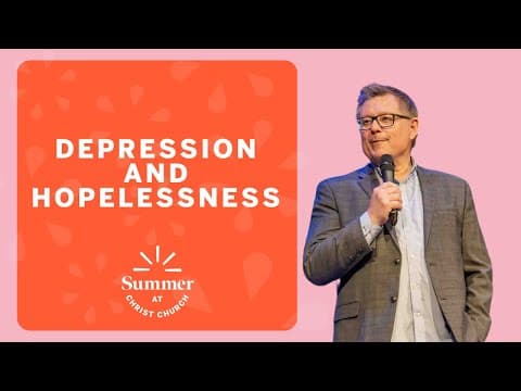 Summer at CCO | Depression | Paul Valo | Message