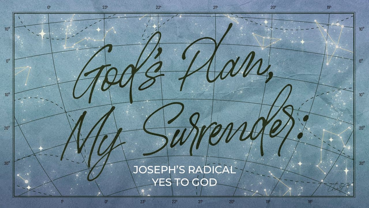 God’s Plan, My Surrender: Joseph’s Radical Yes to God | Thomas Anderson Jr. Message