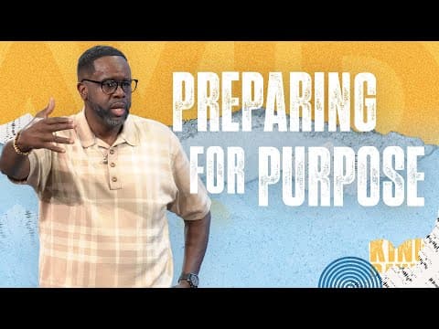 Preparing For Purpose