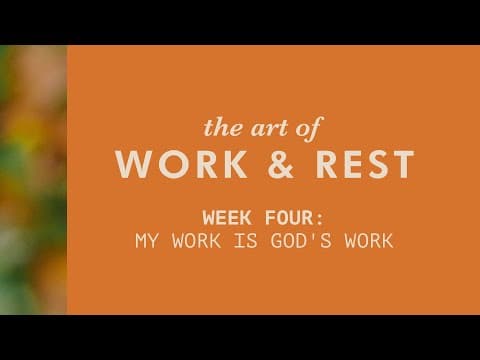 My Work is God's Work | Allen Cothran