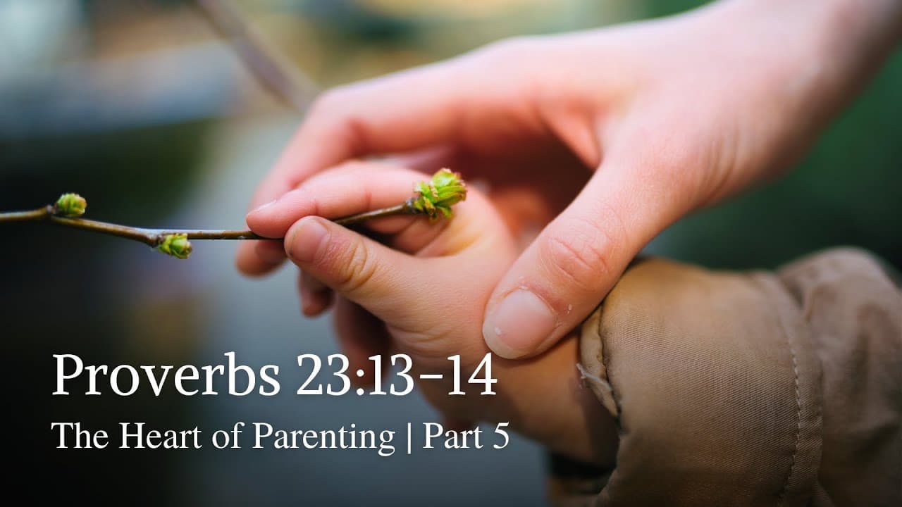Proverbs 23:13-14 | The Heart of Parenting | Part 5