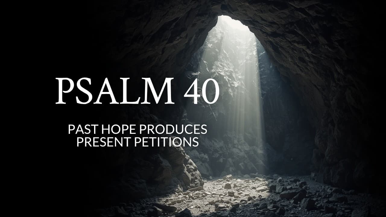 Psalm 40 | Past Hope Produces Present Petitions