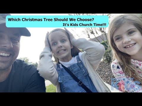 Christmas is THE BEST! It's Kids Church Time!!!