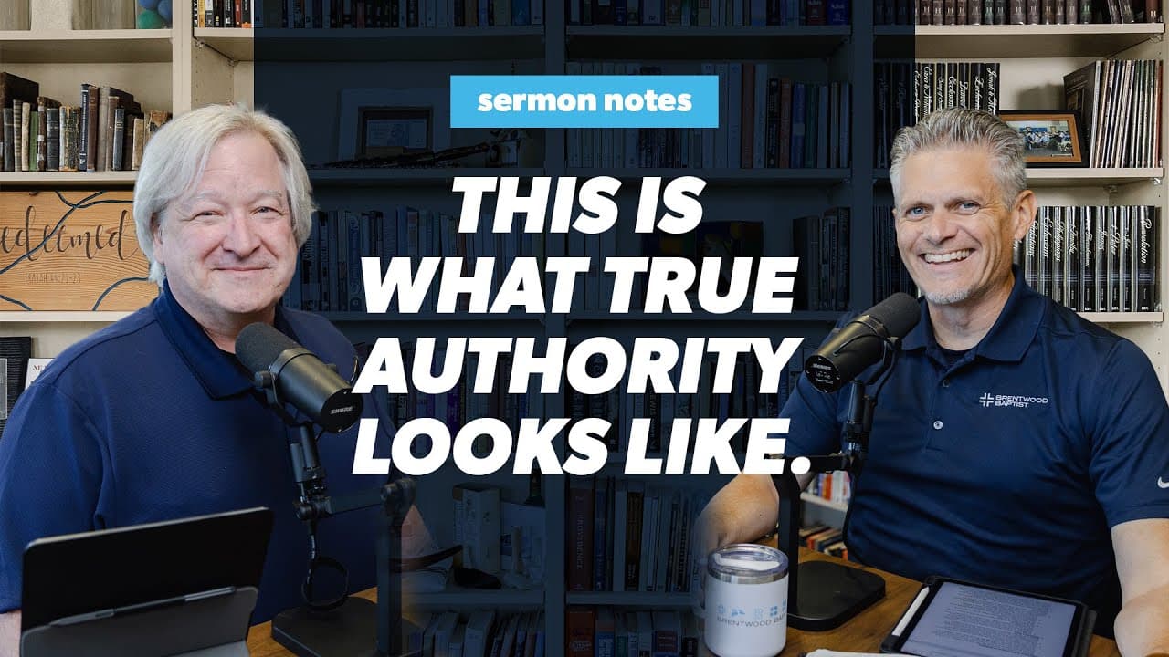 Under Authority: Lessons from Jesus’ Ministry in Matthew Chapters 8 and 9