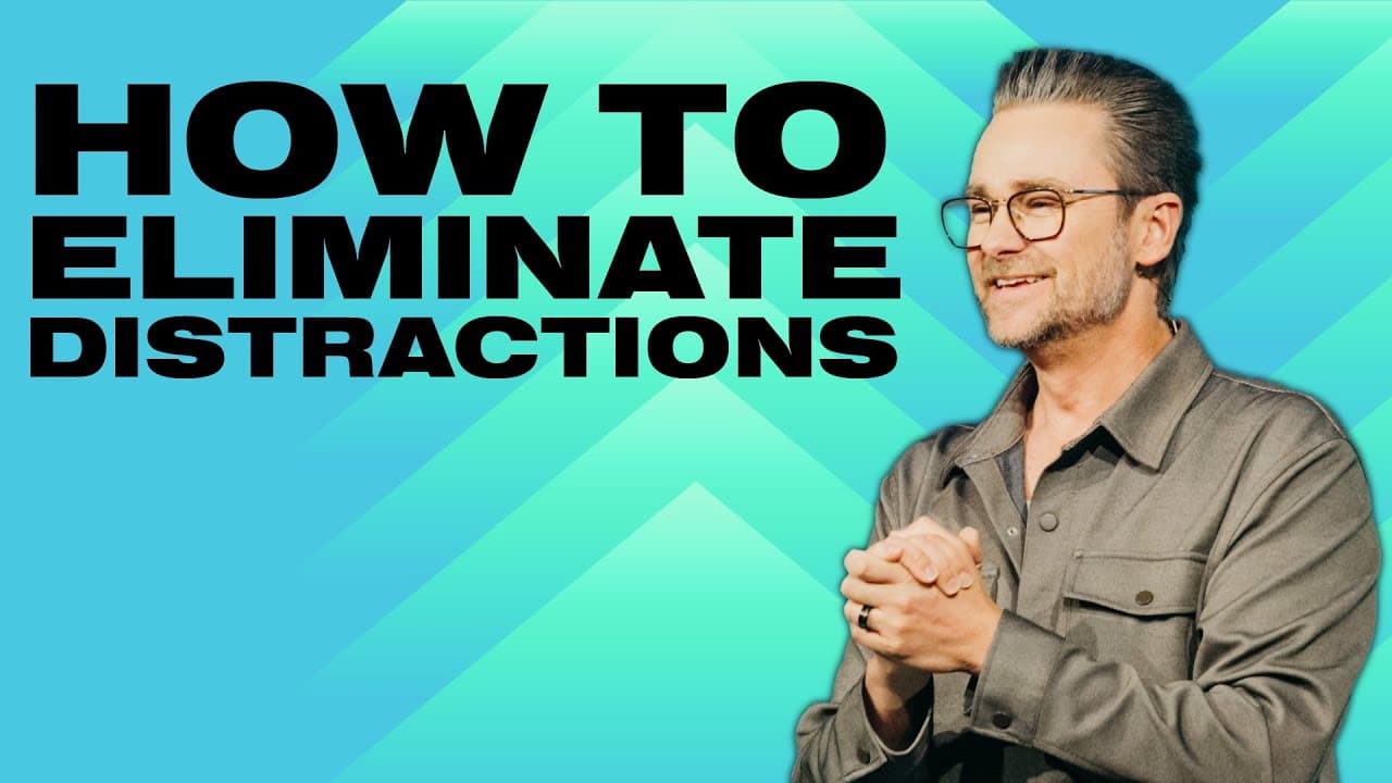 HOW TO ELIMINATE DISTRACTIONS Pt. 1 l Pastor Shaun Nepstad
