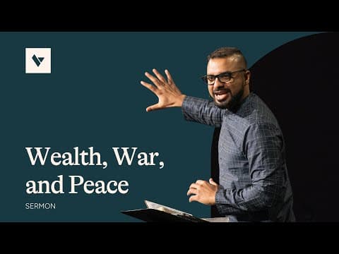 Wealth, War, and Peace - Sermon - Sam Thomas - 12/28/2025