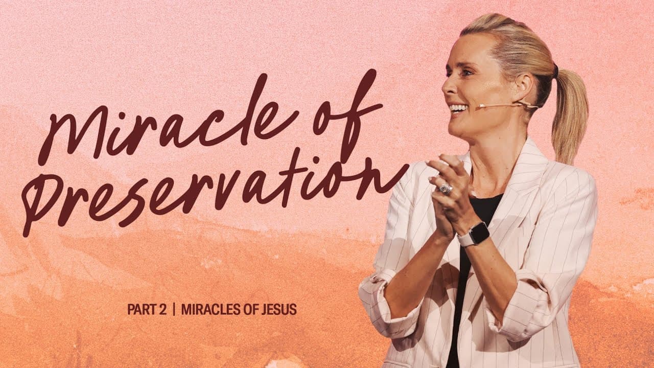Miracle of Preservation - Miracles of Jesus - Charlotte Gambill