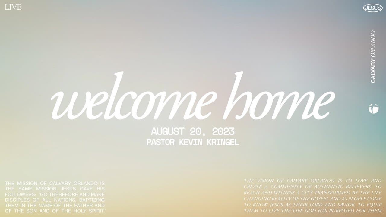 Sunday Service | August 20th, 2023 | Calvary Orlando