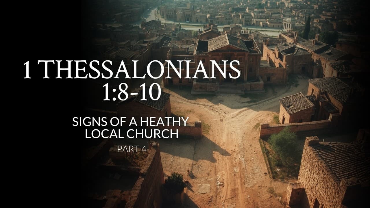 1 Thessalonians 1:8-10 | Signs Of A Heathy Local Church | Part 4