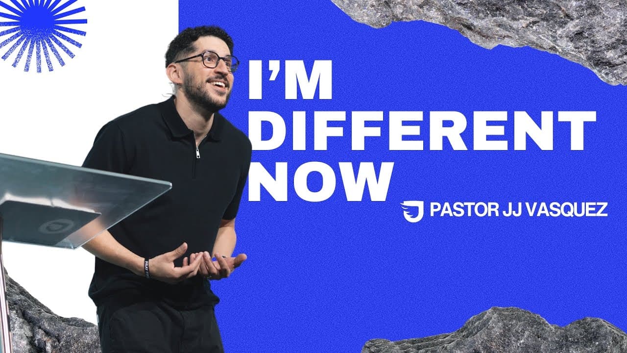 I'm Different Now -  Pastor JJ Vasquez