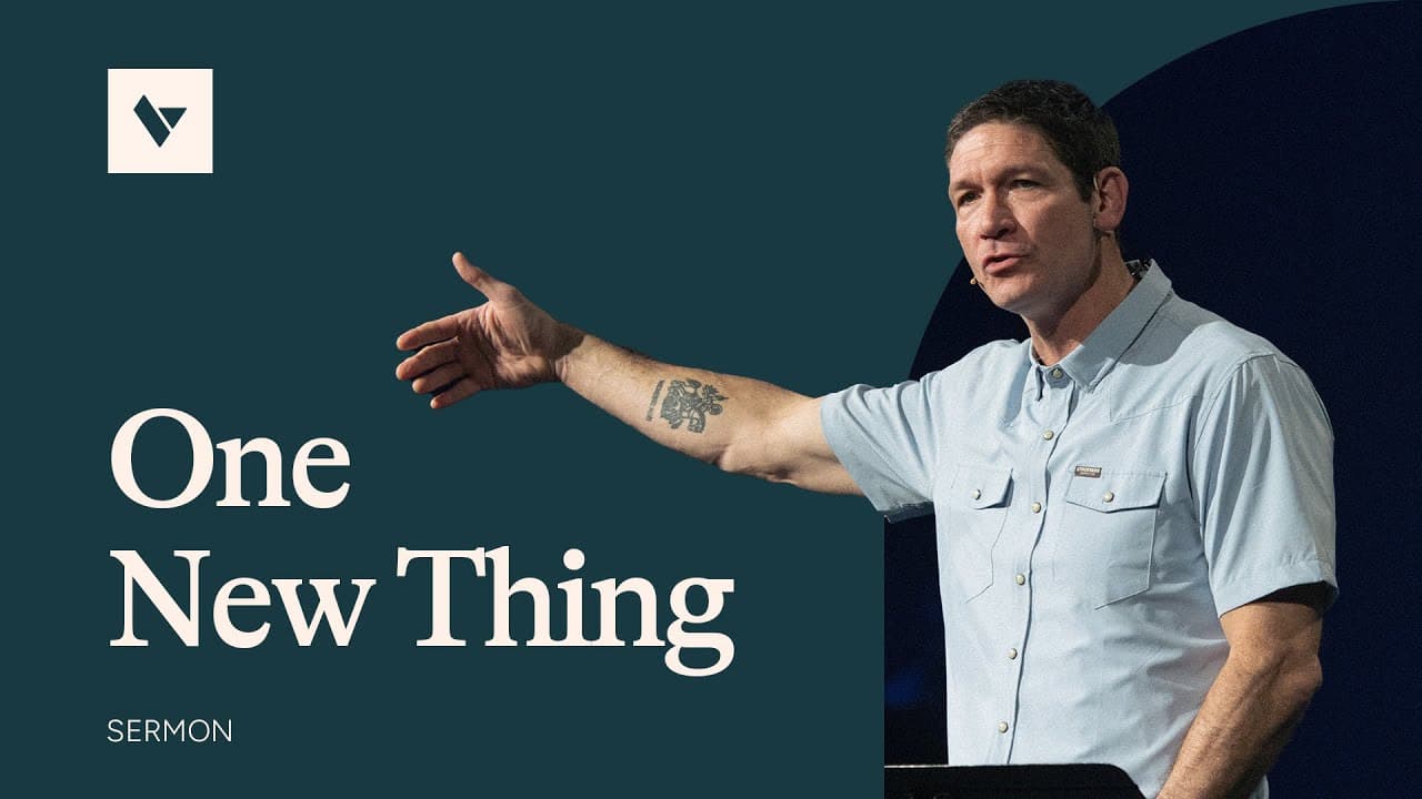 One New Thing – Sermon – Matt Chandler – 11/16/25
