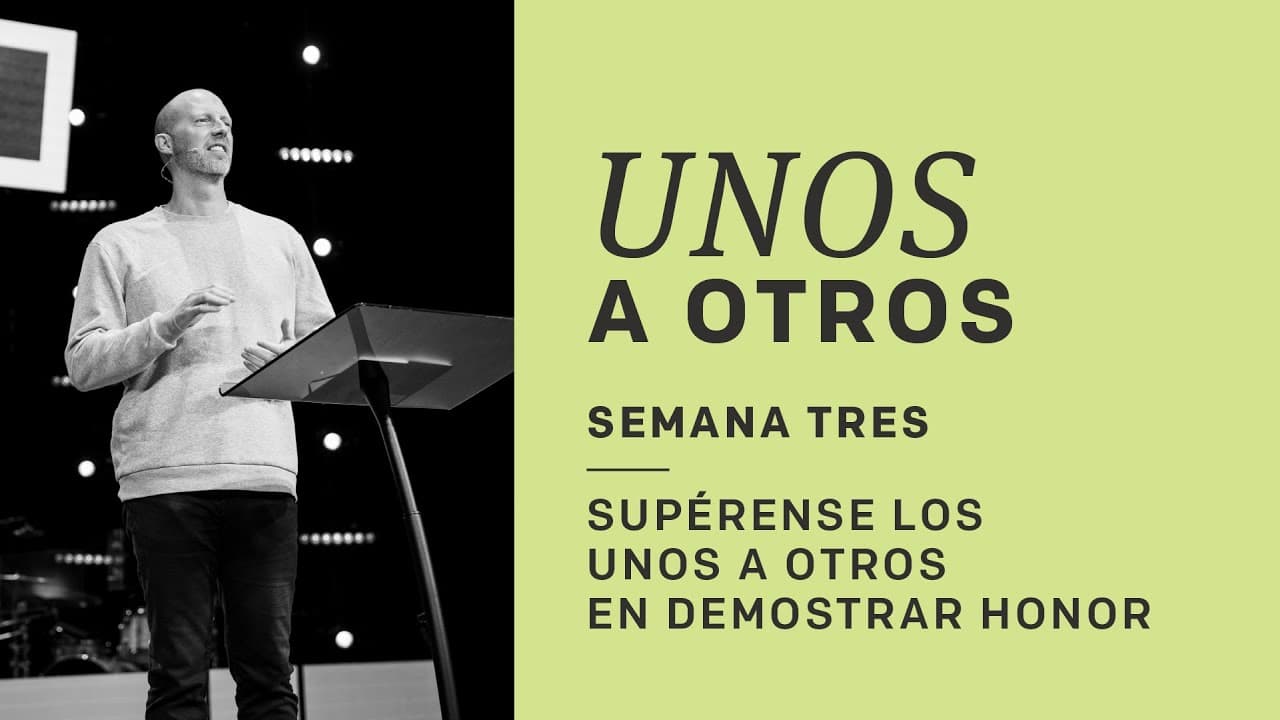 Supérense los unos a otros en demostrar honor | Lee McDerment