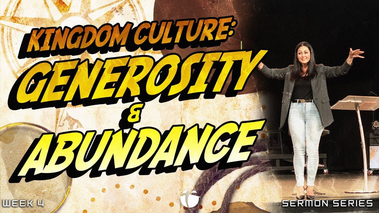 Generosity & Abundance | Pastor Maria Kringel | Calvary Orlando
