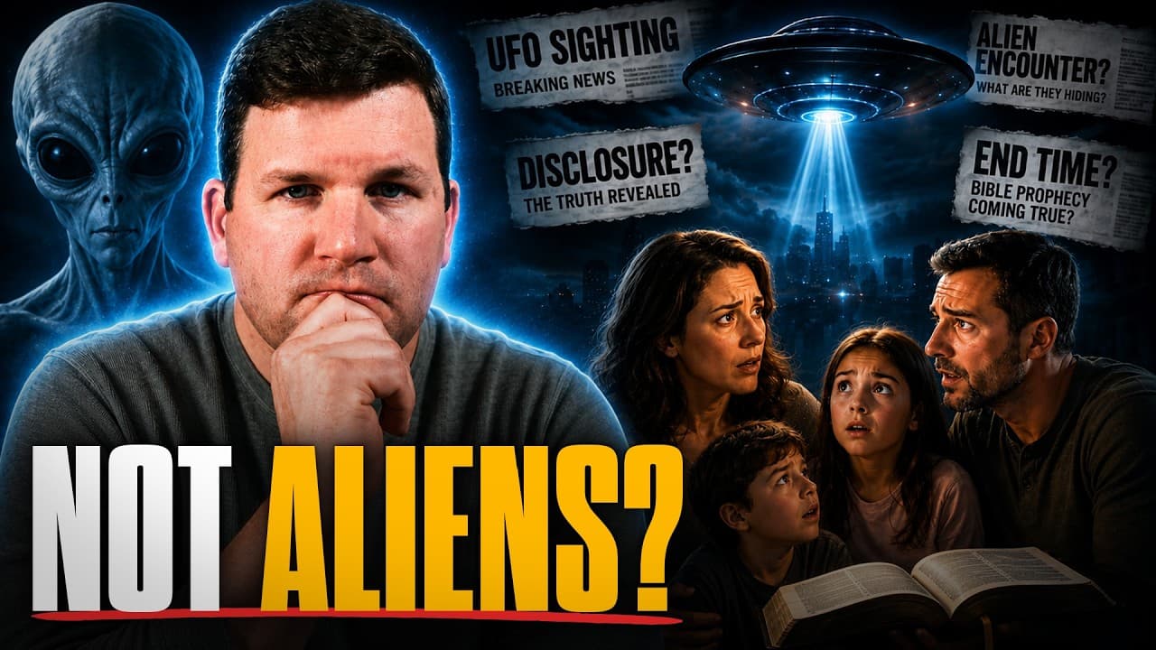 The End Time Deception Behind “Aliens” (Biblical Truth + How to Respond)